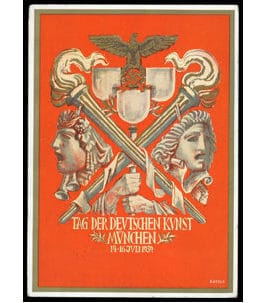 Reich allemand Envois privés Michel PP 127 C 50