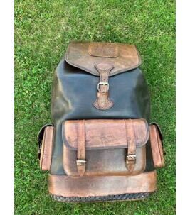Sac à dos de montagne en cuir de taureau fait main à Cusco Machu Picchu