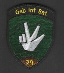 GEB INF BAT 29