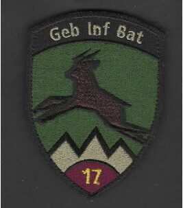 Geb Inf Bat 17 Klett