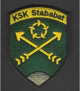 KSK Stabsbat Badge gold ohne Klett
