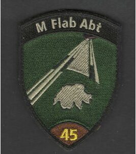 M Détachement DCA 45 Velcro