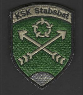 KSK Stabsbat Badge gold mit Klett