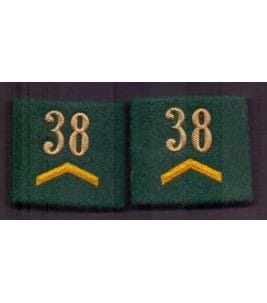 Paire de caporaux 38