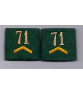 Paire de caporaux 71