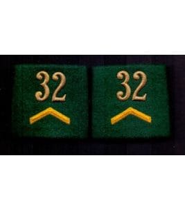 Paire de caporaux 32