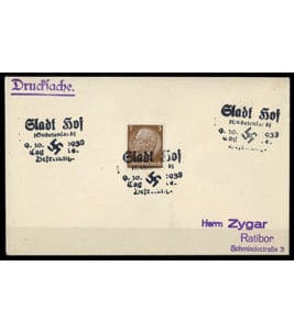 Occupation allemande II. WK Sudetenland Michel-No. 513