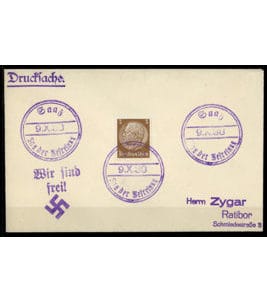 Occupation allemande II. WK Sudetenland Michel-No. 513