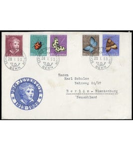 Pro Juventute Michel-Nr. 575-579