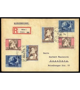 Deutsches Reich Michel-Nr. 820-825