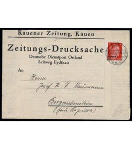 Occupation allemande II. WK Ostland Michel 6