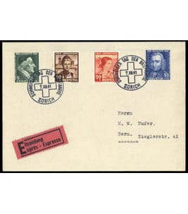 Pro Juventute Michel 399-402