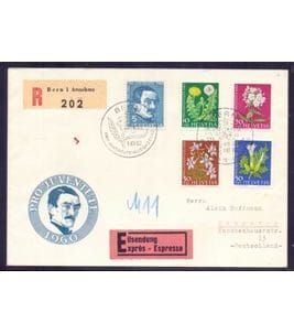 Pro Juventute Michel-No. 722-26