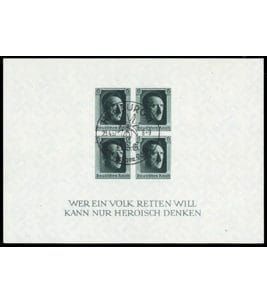 Reich allemand Michel bloc 8