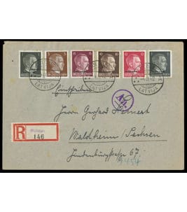 Occupation allemande II. WK Ostland Michel 9 et autres