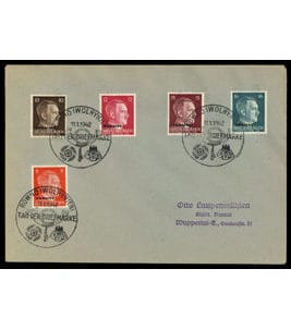 Occupation allemande II. WK Ostland Michel-Nr. 10 et autres