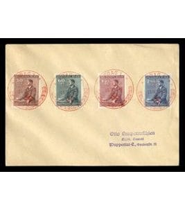 Bohème & Moravie Michel-N° 85-88 FDC