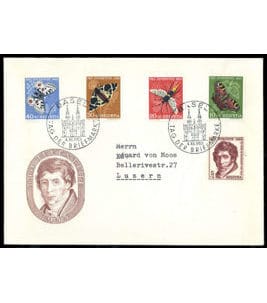 Pro Juventute Michel No. 618-622