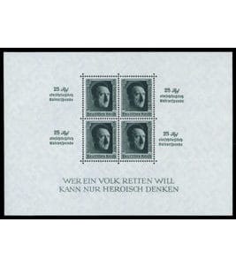 Deutsches Reich, 1933/45 Troisième Reich Michel Bloc 11