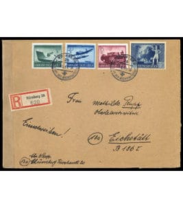 Reich allemand Michel-Nr. 880-882 et autres