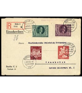 Deutsches Reich Michel-Nr. 848 u.a.