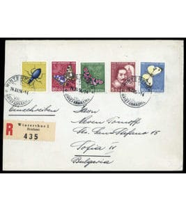 Pro Juventute Michel-No. 632-636