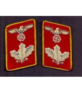 NSDAP GAU Chef de commandement Kragenspiegel