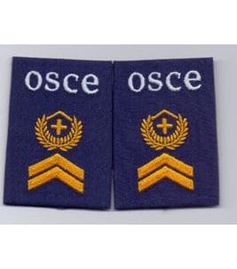 Paire de sergents-majors OSCE