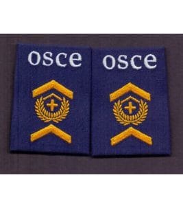 Paire d'épaulettes OSCE Fourier