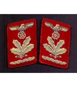 RÉGION NSDAP Chef de corps Kragenspiegel