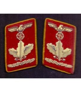 RÉGION NSDAP Chef de corps Kragenspiegel