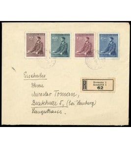 Bohème & Moravie Michel-N° 85-88