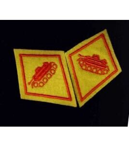 Écusson de col de soldat blindé Troupes mécanisées et légères (TML) Armée suisse