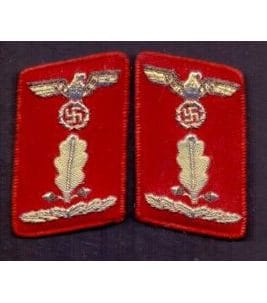 NSDAP GAU chef de section supérieur Kragenspiegel