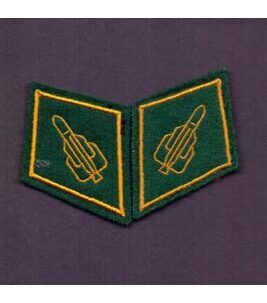 Paar Kragenspiegel Schweizer Armee Pal Soldat