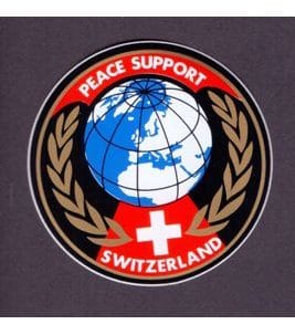 PEACE SUPPORT Switzerland Adhésif