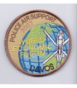 WEF WORLD ECONOMIC FORUM DAVOS POLICE AIR SUPPORT 2007 KLETT